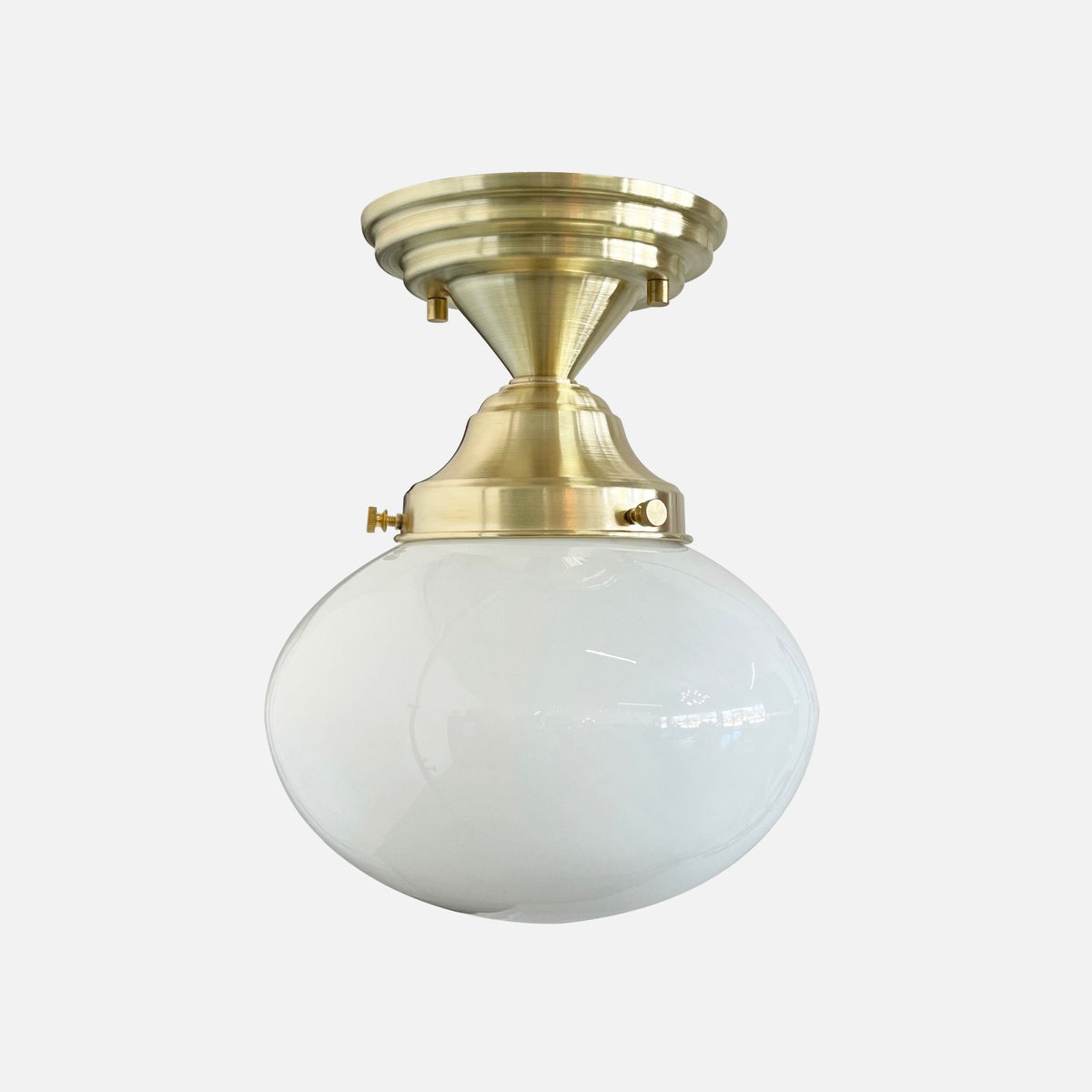 Mortimer Ceiling Fixture (oval shade)