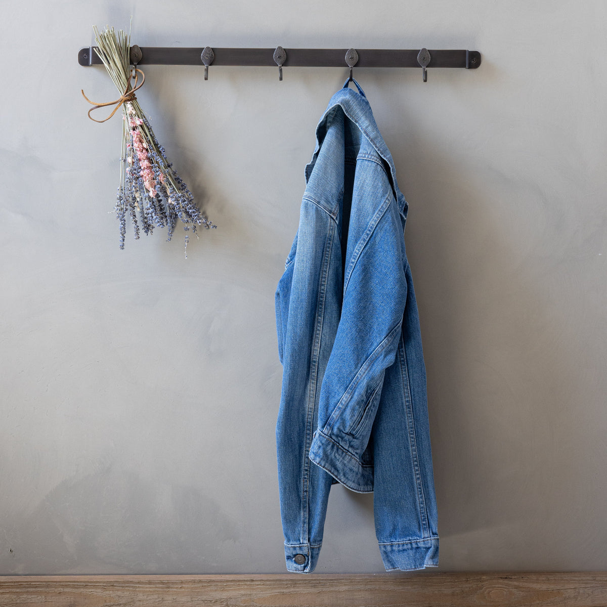 Brass Hook Rack
