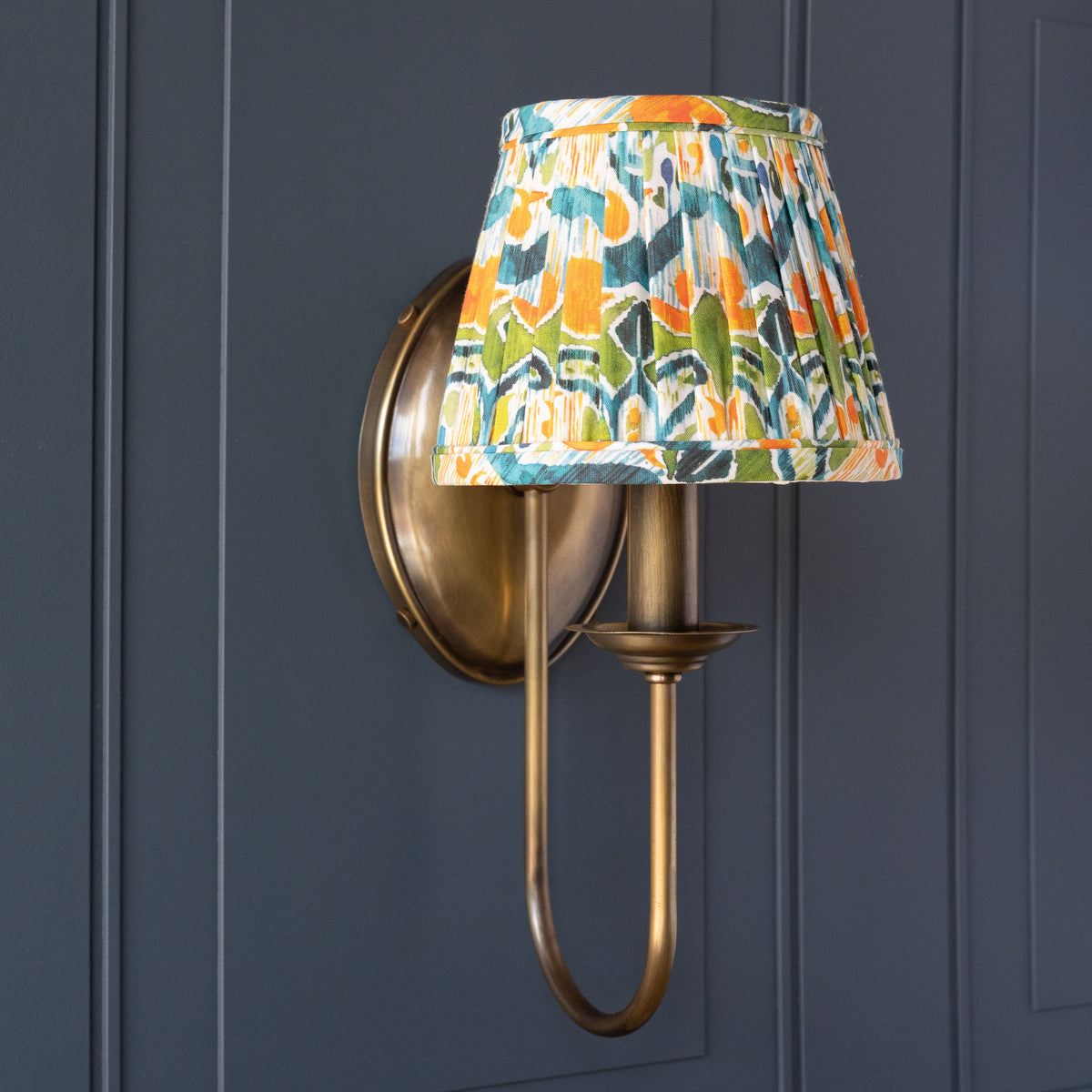 Curved Arm Wall Sconce