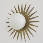 Del Sol Brass Wall Sconce