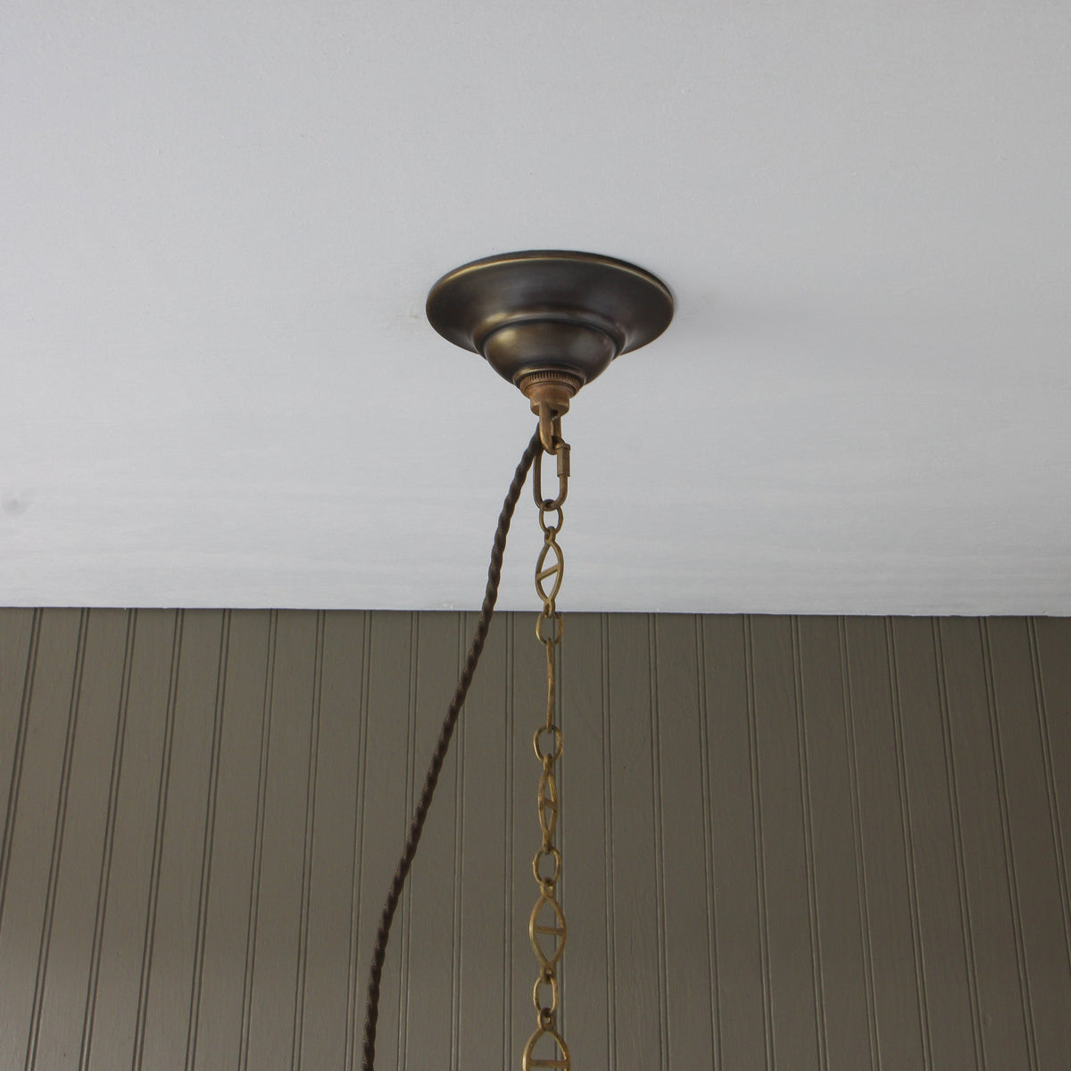 Classic Brass Pendant