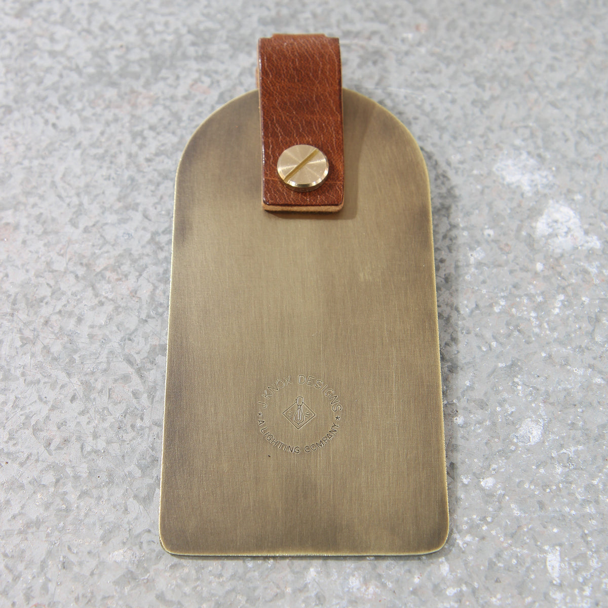 Warm Golden Brass Swatch