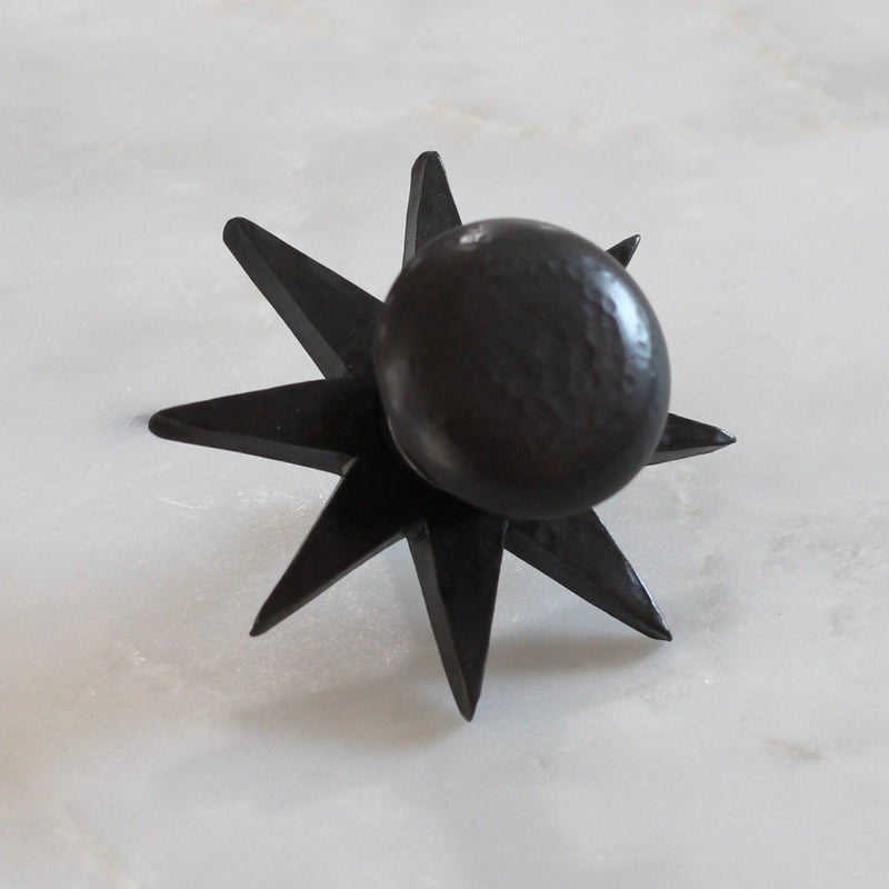 Blackened Brass Knob