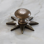 Hammered Brass Knob