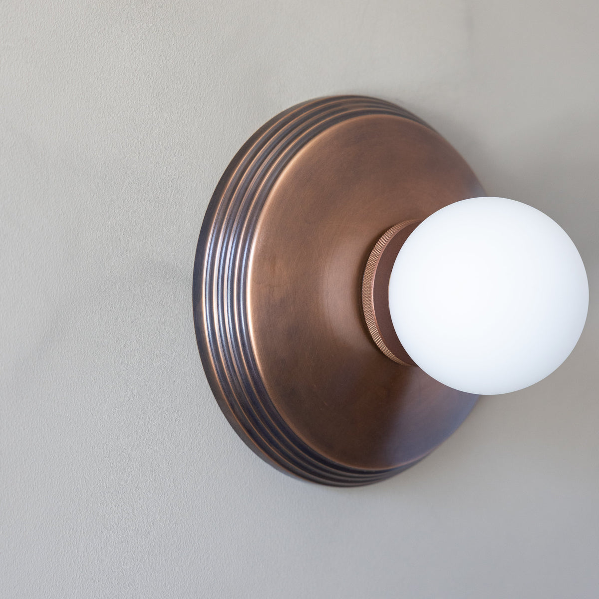 Leona Copper Sconce/Ceiling Light