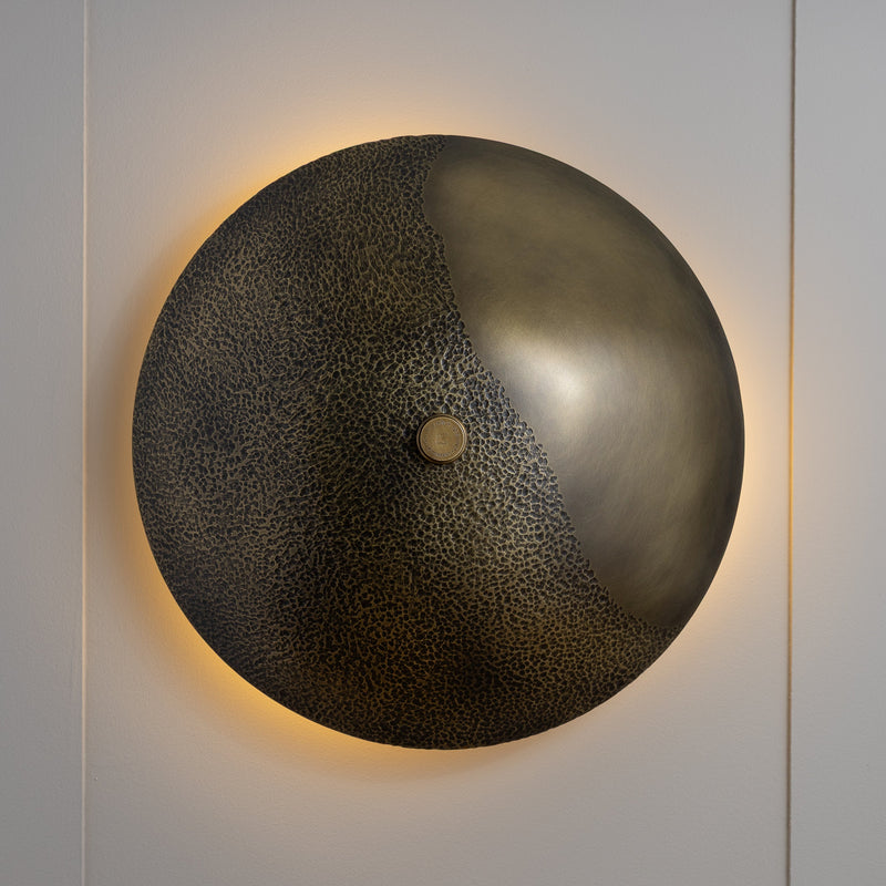 Monterrey Textured Brass Wall Sconce
