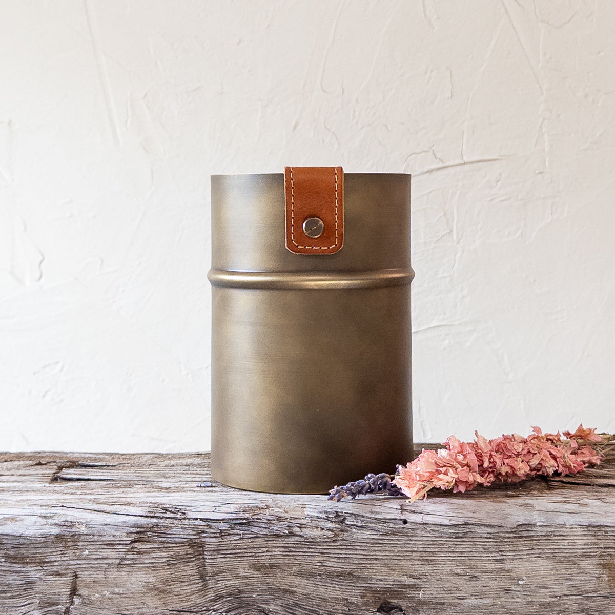 Sheffield Brass Canister