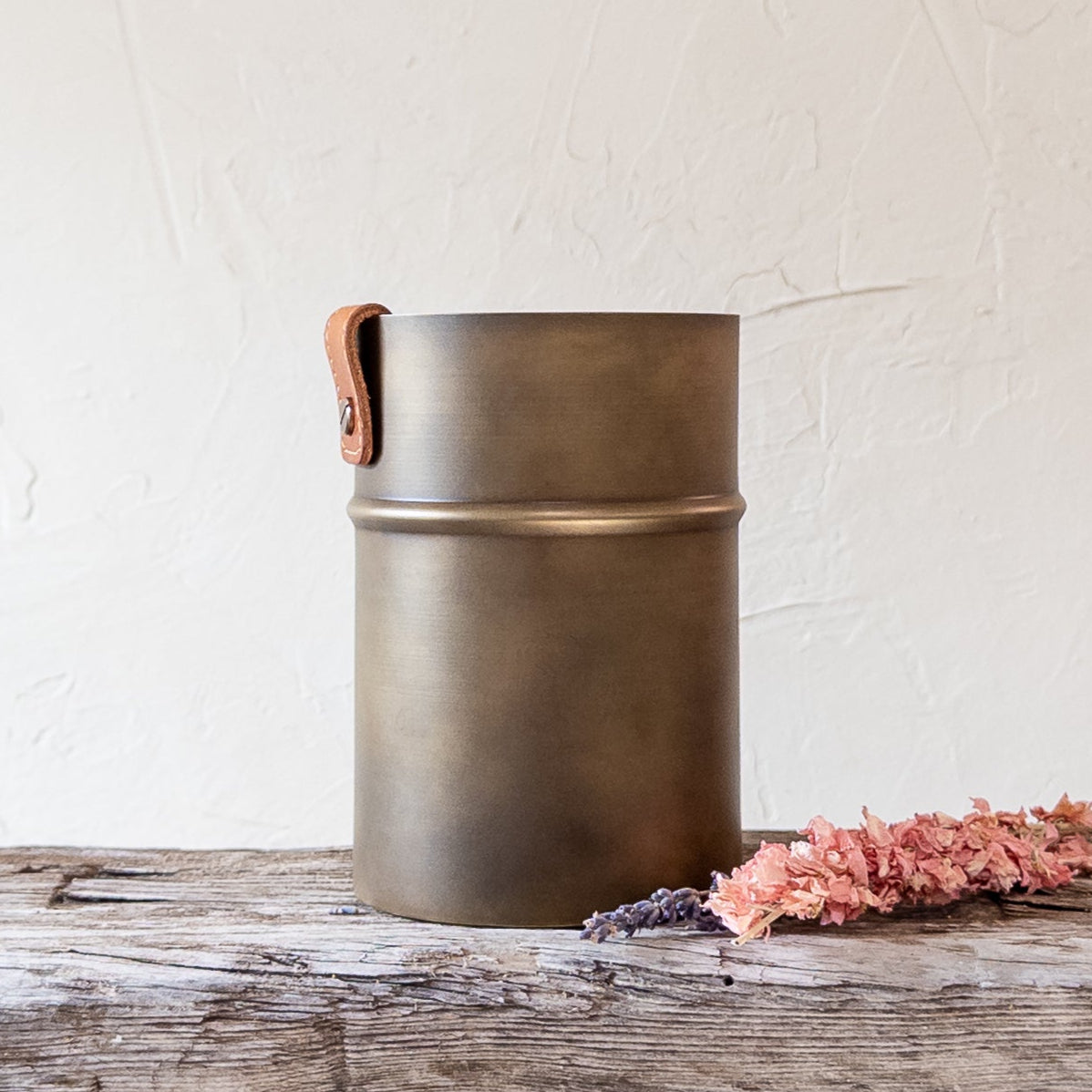 Sheffield Brass Canister