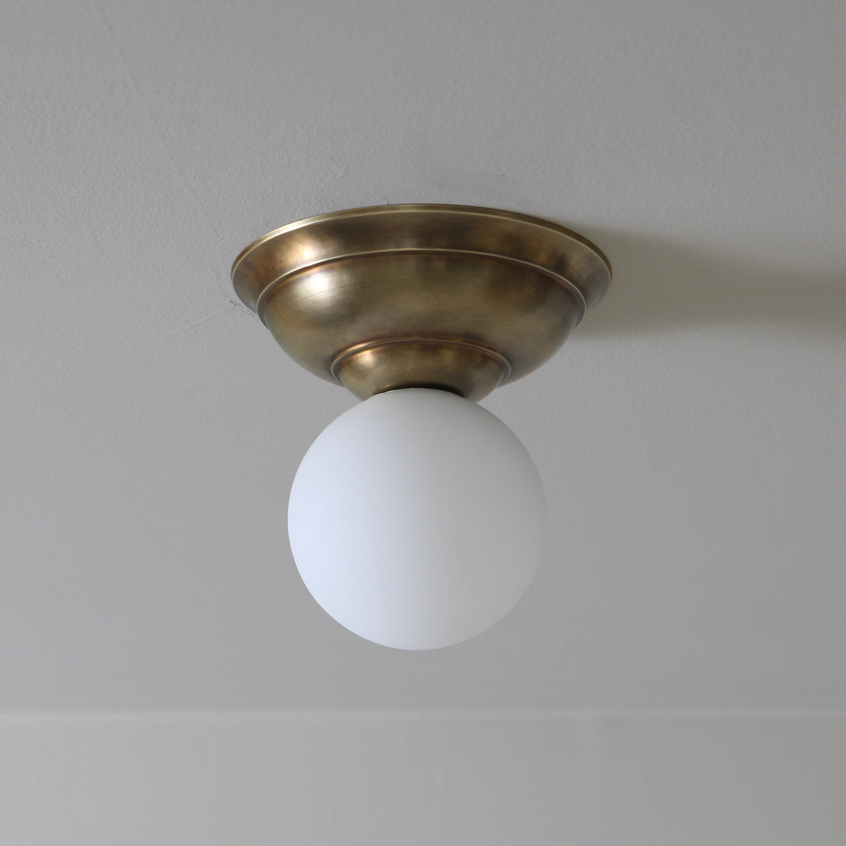 Travis Brass Ceiling Fixture