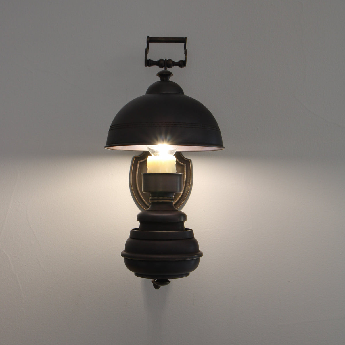 Vintage Brass Wall Sconce