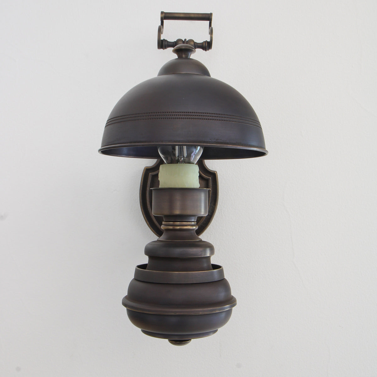 Vintage Brass Wall Sconce