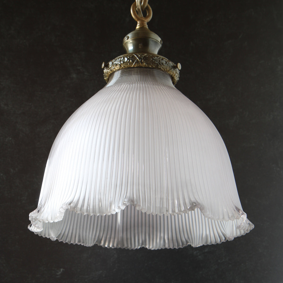 Vintage Holophane Pendant 