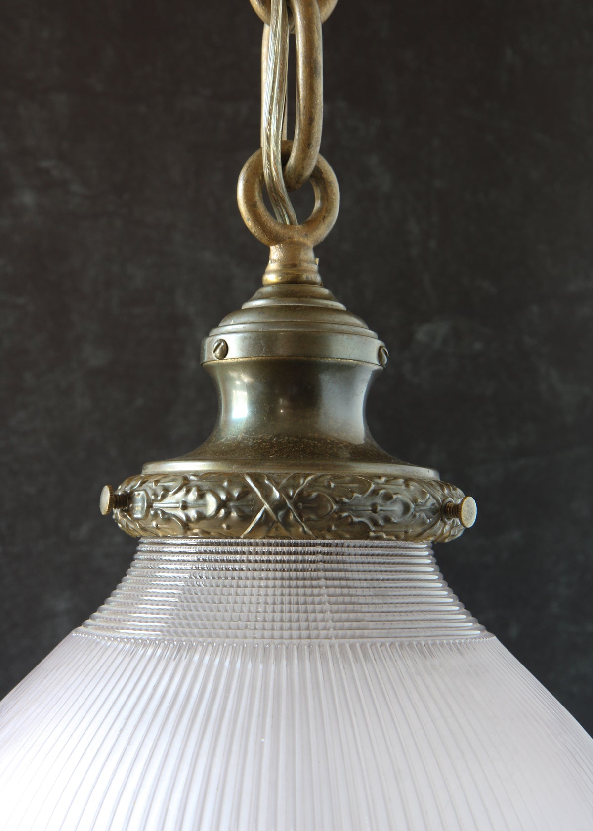 Vintage Holophane Pendant