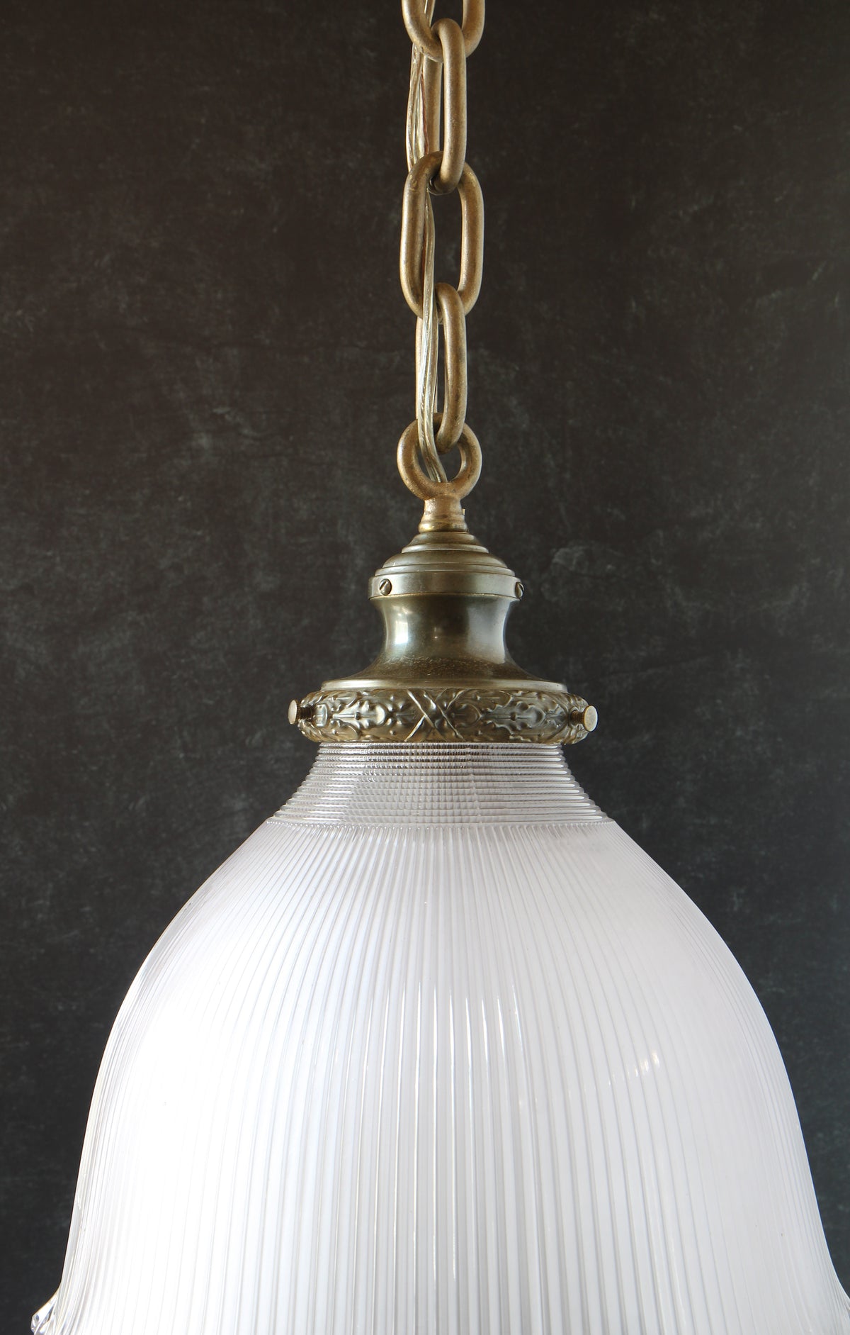 Vintage Holophane Pendant 