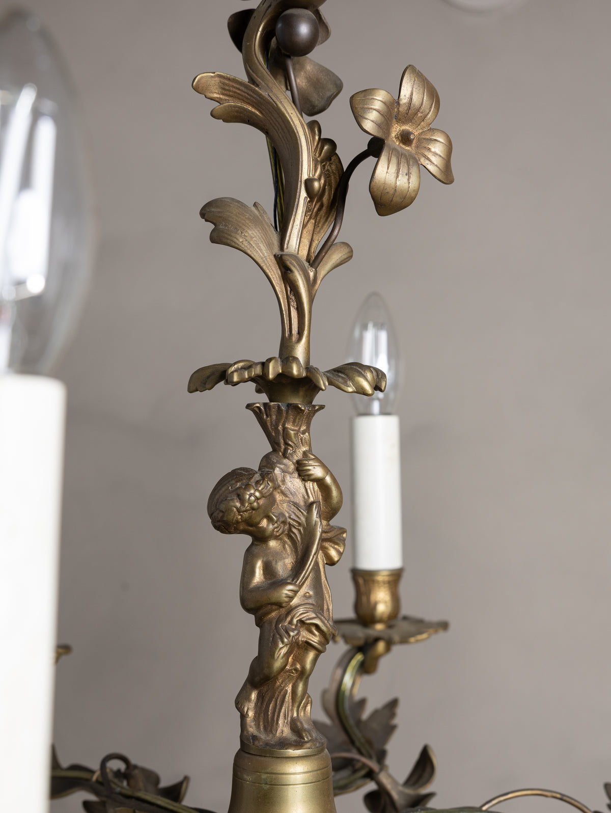 Vintage Rococo Revival Chandelier