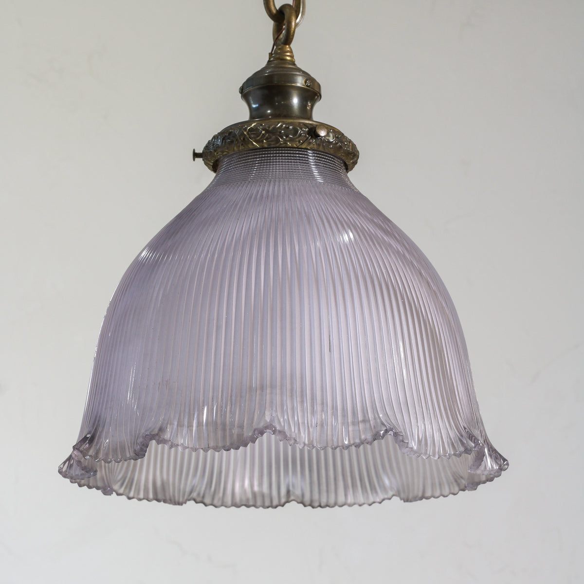 Vintage Holophane Pendant Light
