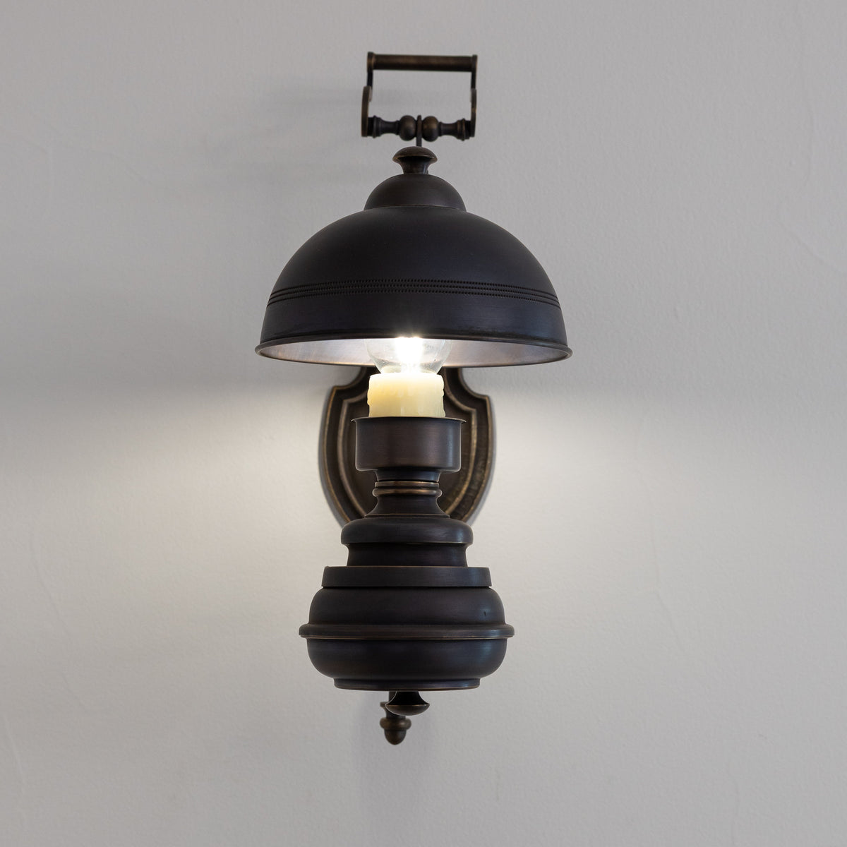 Vintage Brass Wall Sconce