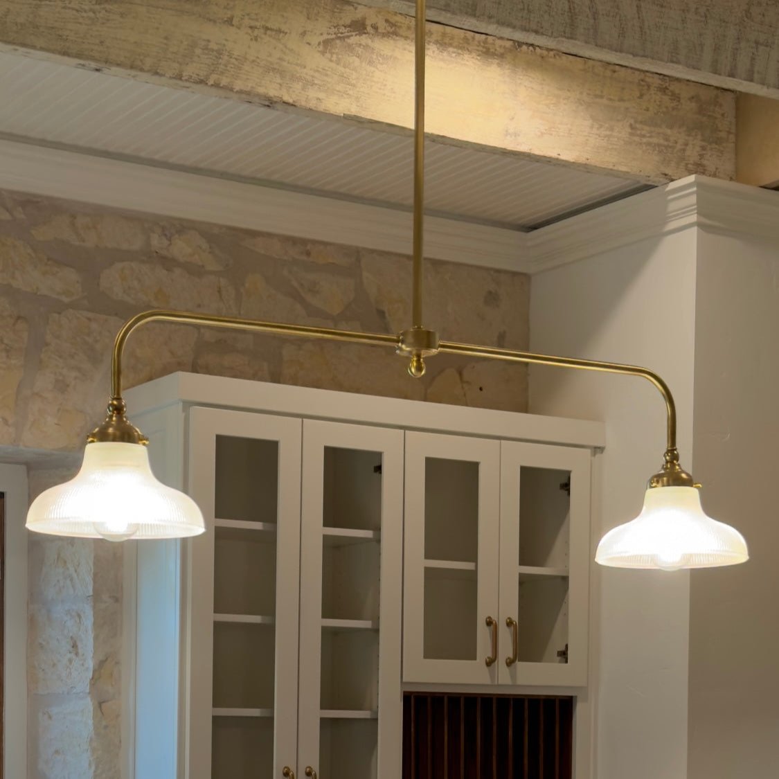 Vintage Style Gaselier Chandelier