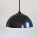 Blackened Brass Pendant