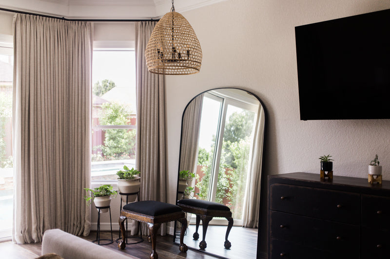 Handmade Basket Chandelier