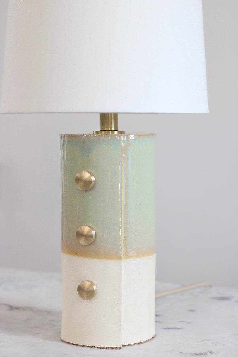 Hand-built Ceramic Lamp